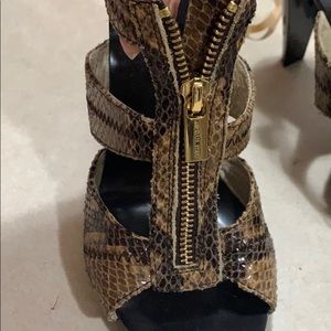 Michael Kors Reptile heels